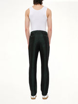 Zebra Jacquard Pant in Green