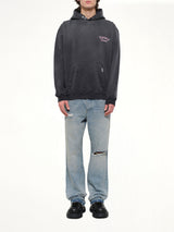 Duality Hoodie in Washed Black