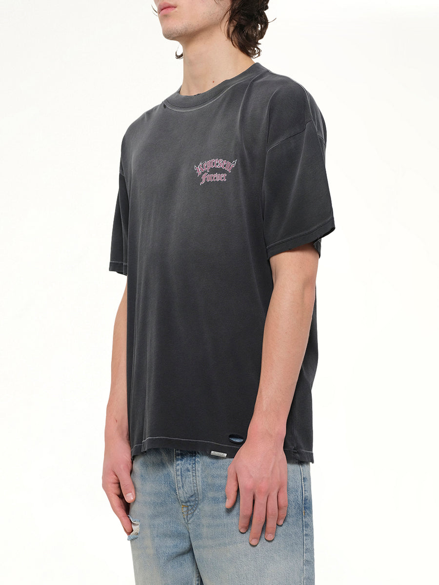 Duality T-Shirt in Washed Black