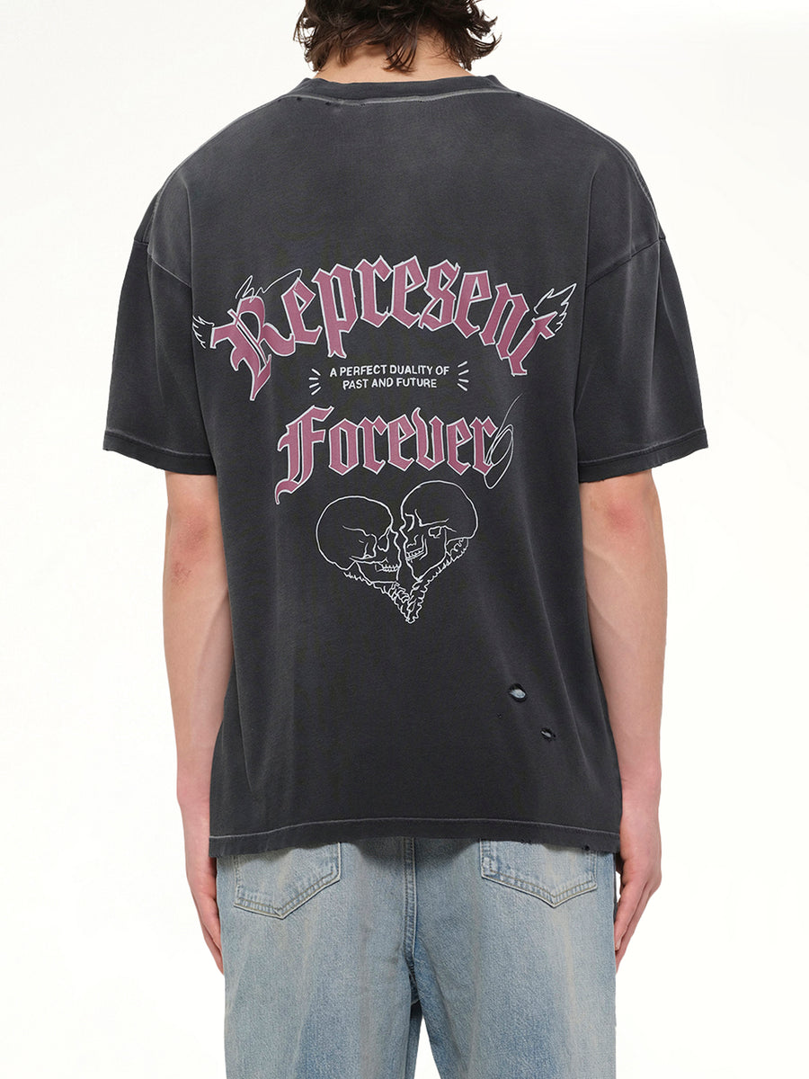 Duality T-Shirt in Washed Black
