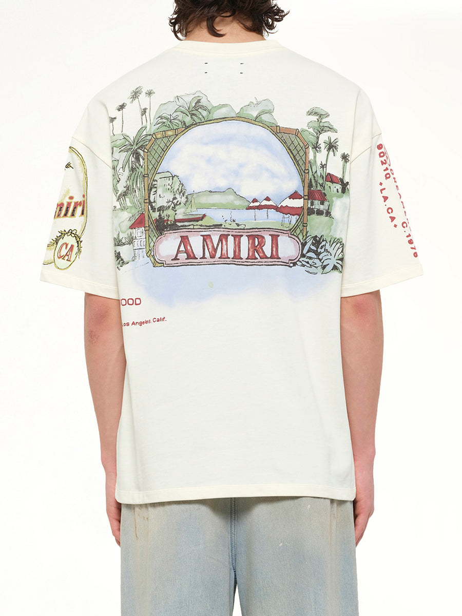 Vista Skate T-Shirt in Ivory