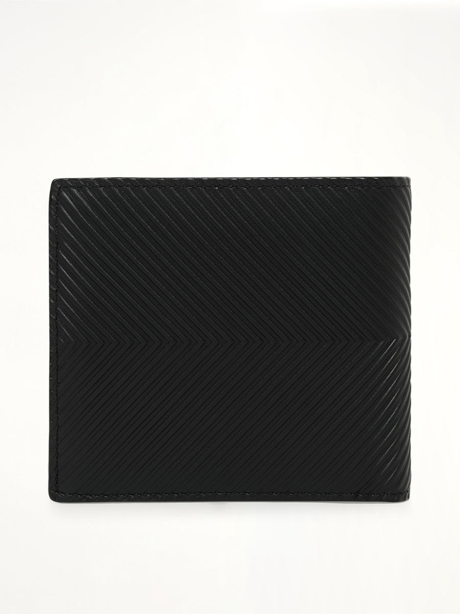 Loewe Graphic Bifold Coin Wallet in Black