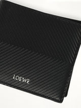 Loewe Graphic Bifold Coin Wallet in Black