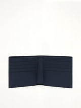 Puzzle Edge Bifold Wallet Multi in Blue Grey/Navy