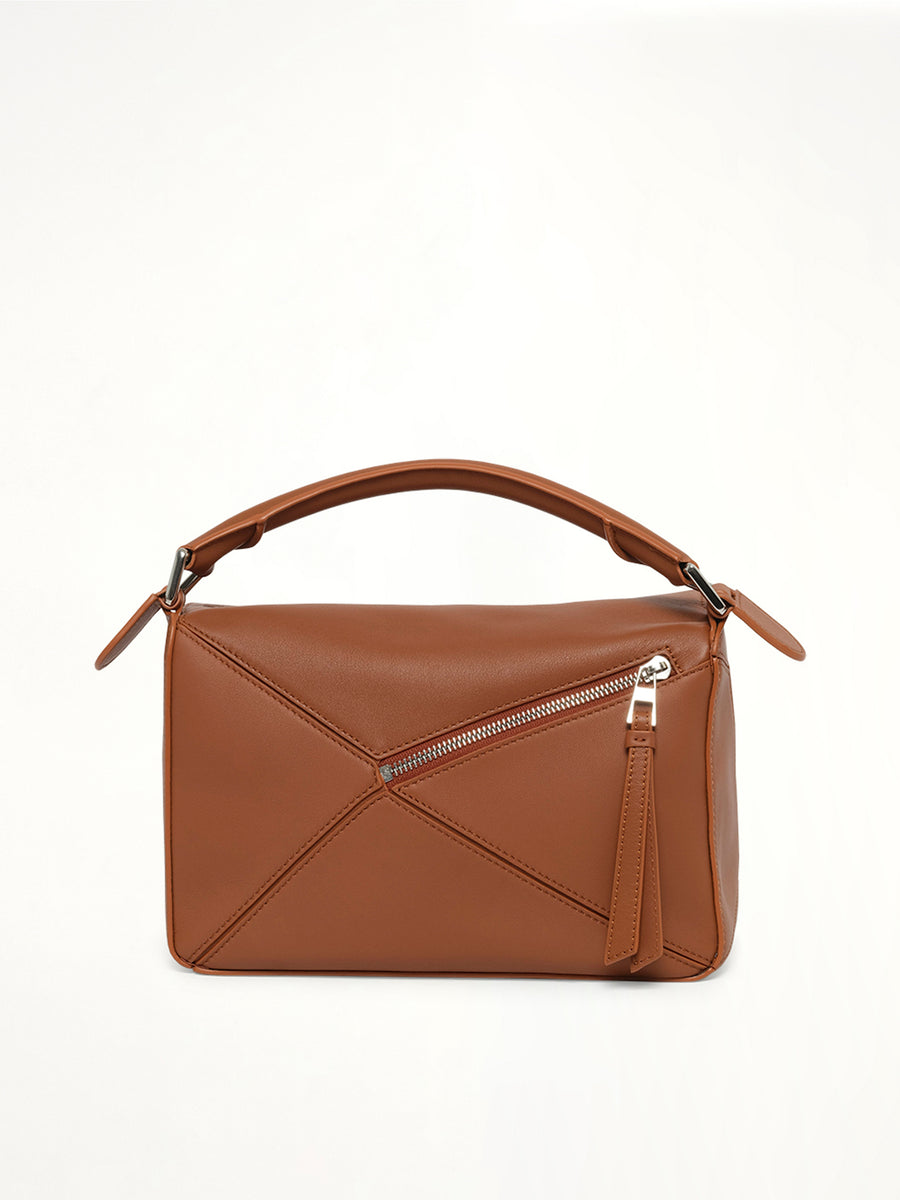 Puzzle Layers S Bag in Multicolor Squirrel