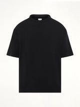 Twisted Rib Top in Black