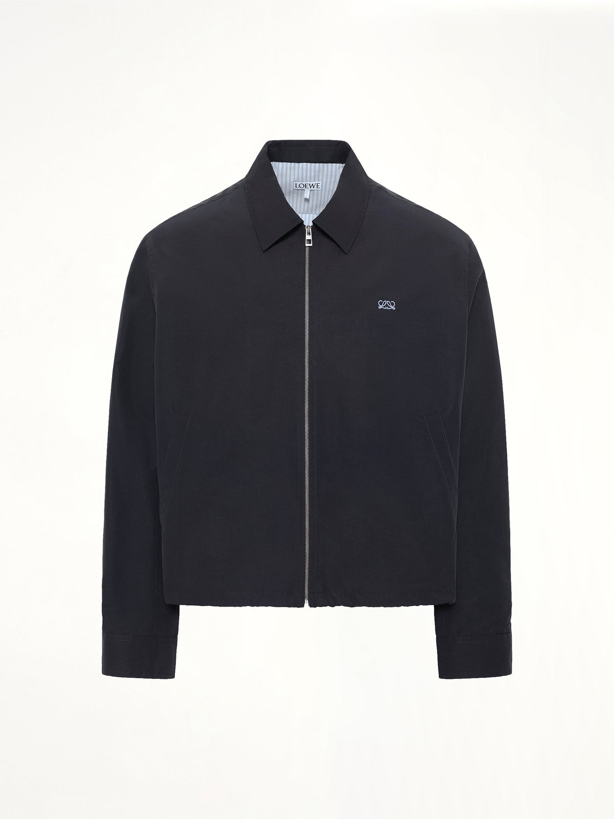 Zip-Up Jacket in Black