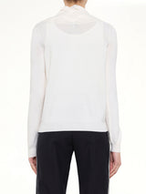 Braid Cardigan in White