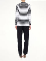 Cat Sweater Stripes in Black