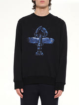 Flying Lobster Sweatshirt in Black