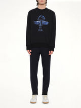 Flying Lobster Sweatshirt in Black