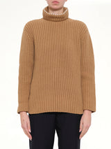 High Pearls Sweater in Camel