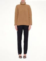 High Pearls Sweater in Camel