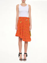 Loewe x Paula  Wrap Skirt in Multicolor