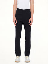 Pants W/ Ribbon Pocket in Navy