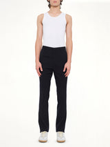 Pants W/ Ribbon Pocket in Navy