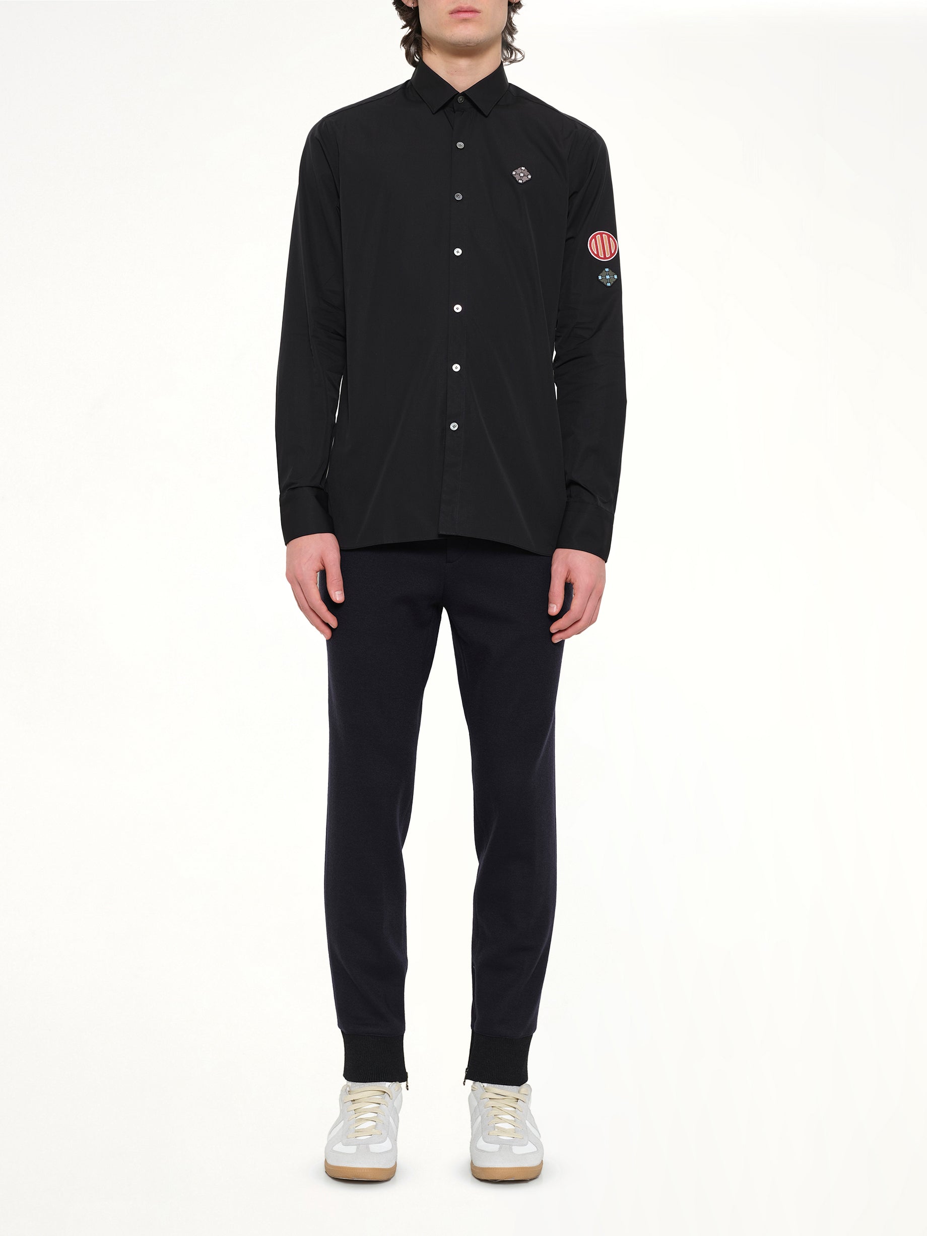 Patch Medal 2 Shirt in Black