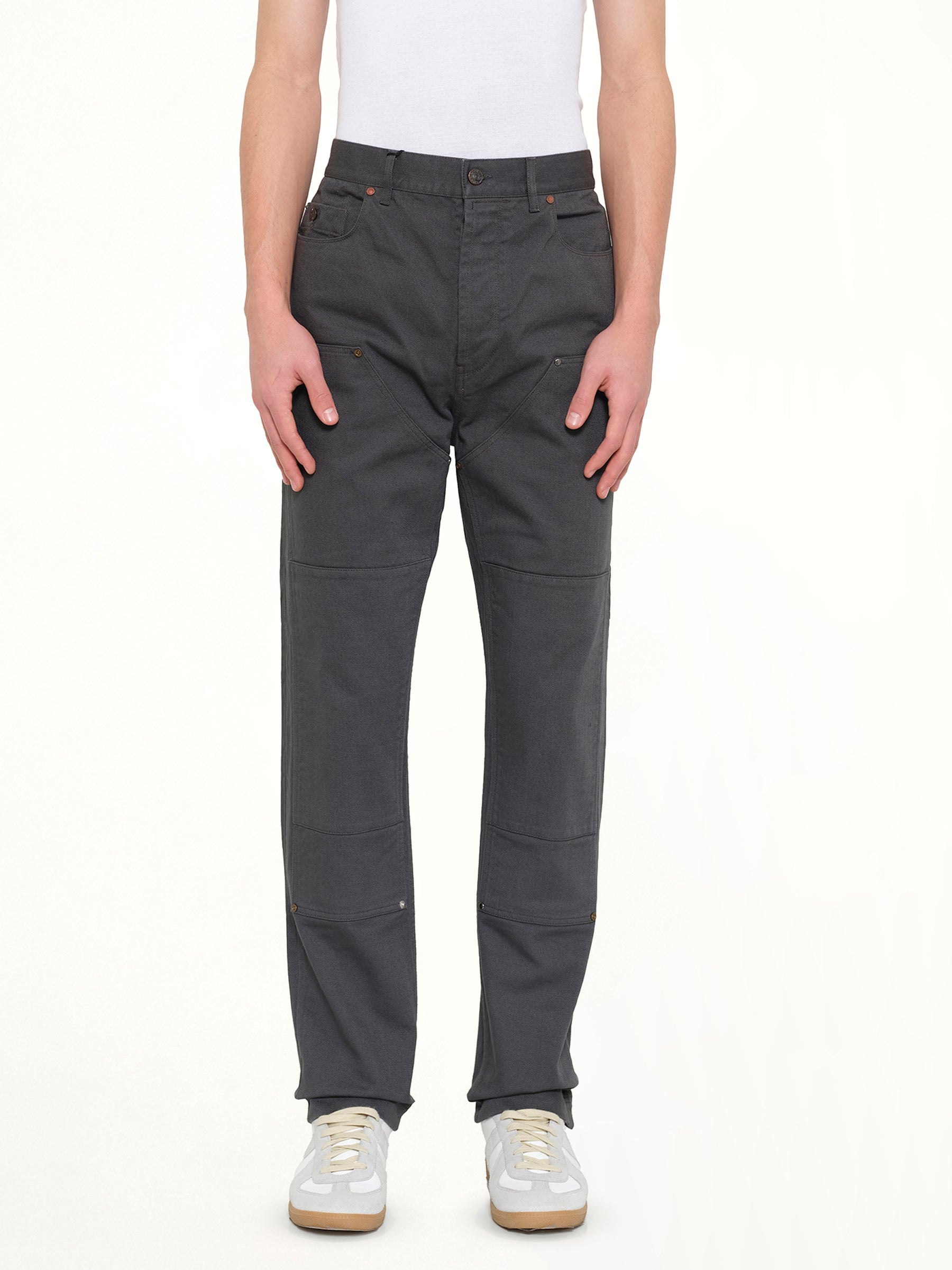 Patch Pants in Anth