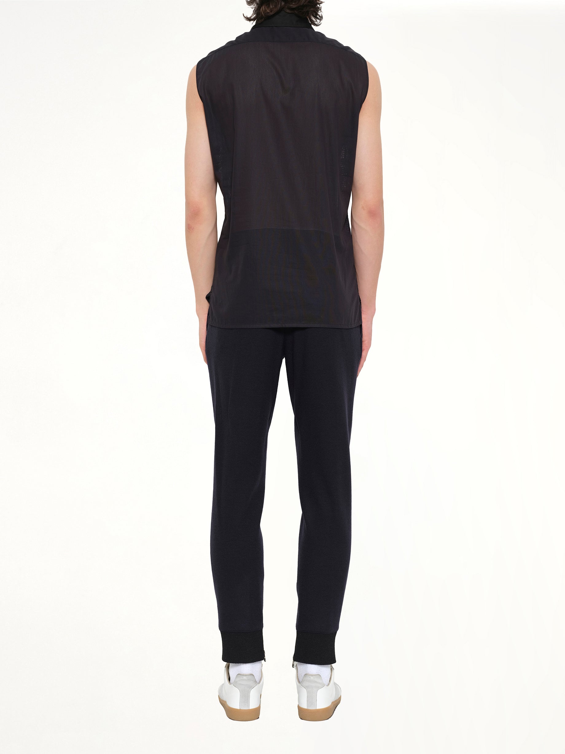 S/Less Shirt Patchwork in Black