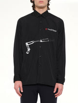 Shirt Small Collar in Black