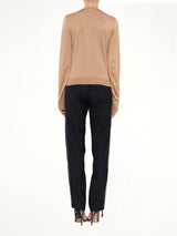 Stripe Bands Sweater in Camel