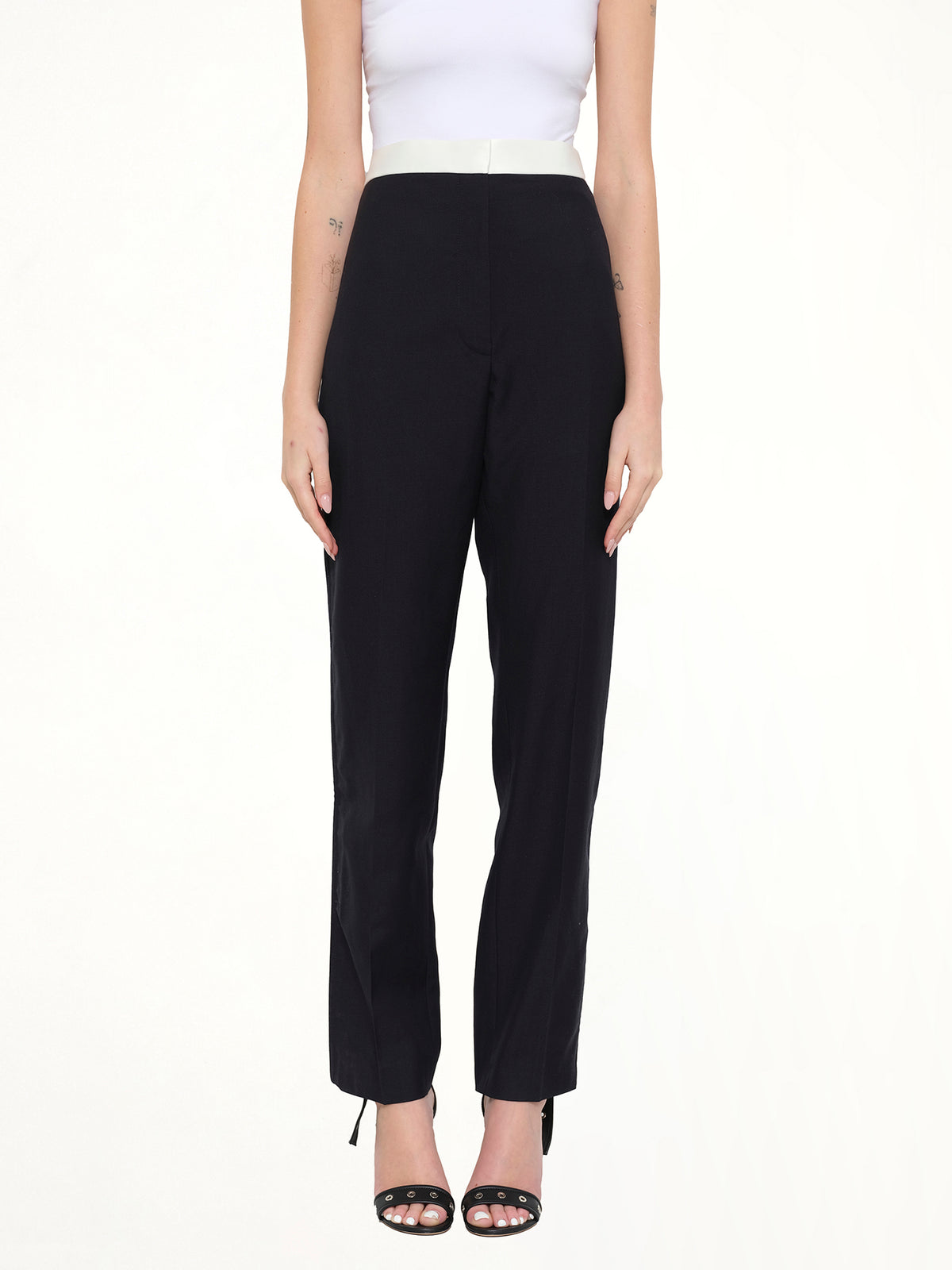 Tuxedo Trousers in Navy