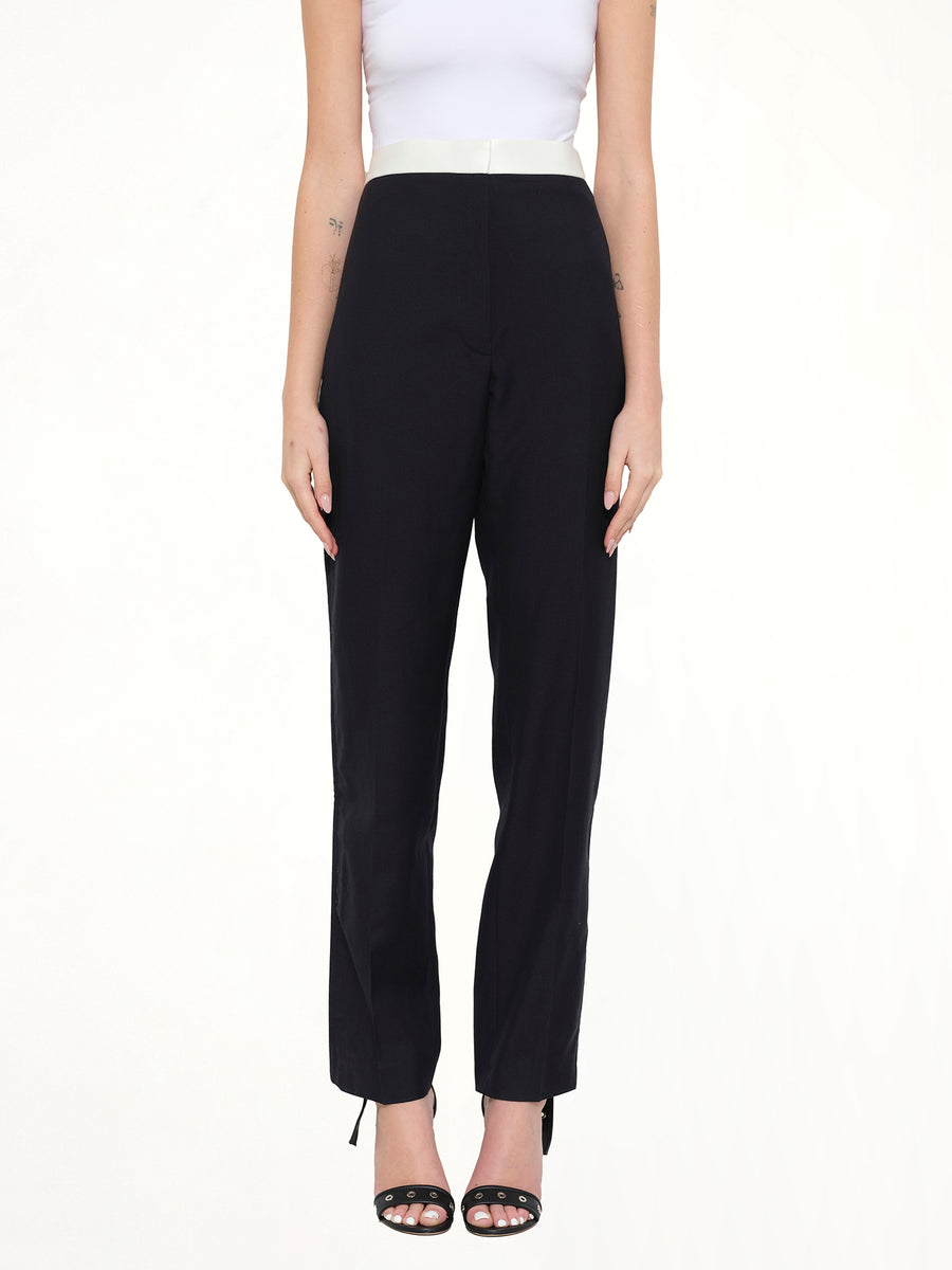 Tuxedo Trousers in Navy