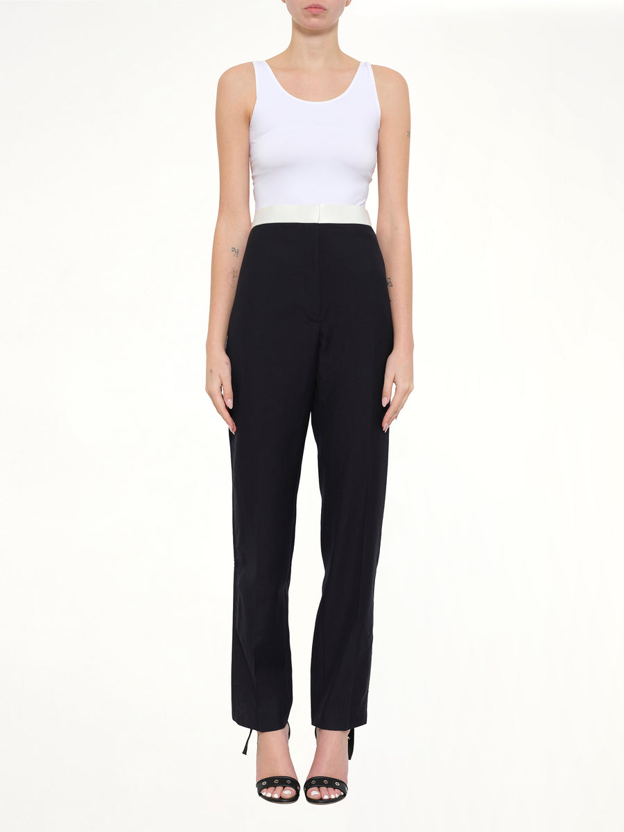 Tuxedo Trousers in Navy