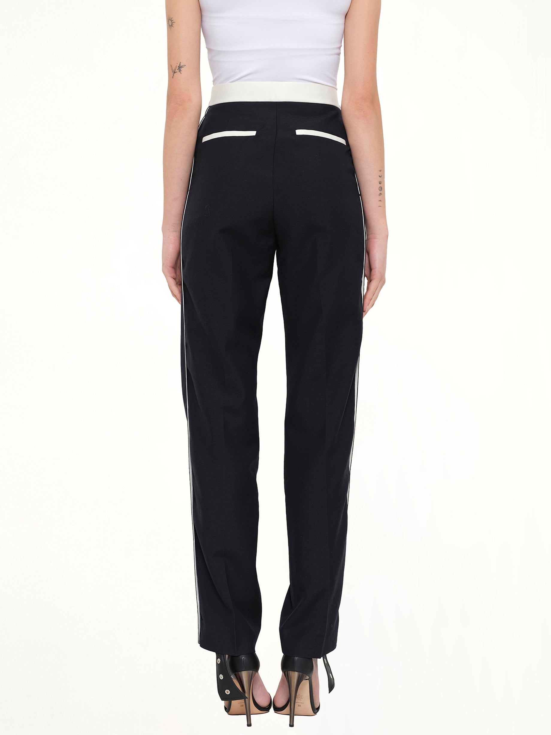 Tuxedo Trousers in Navy