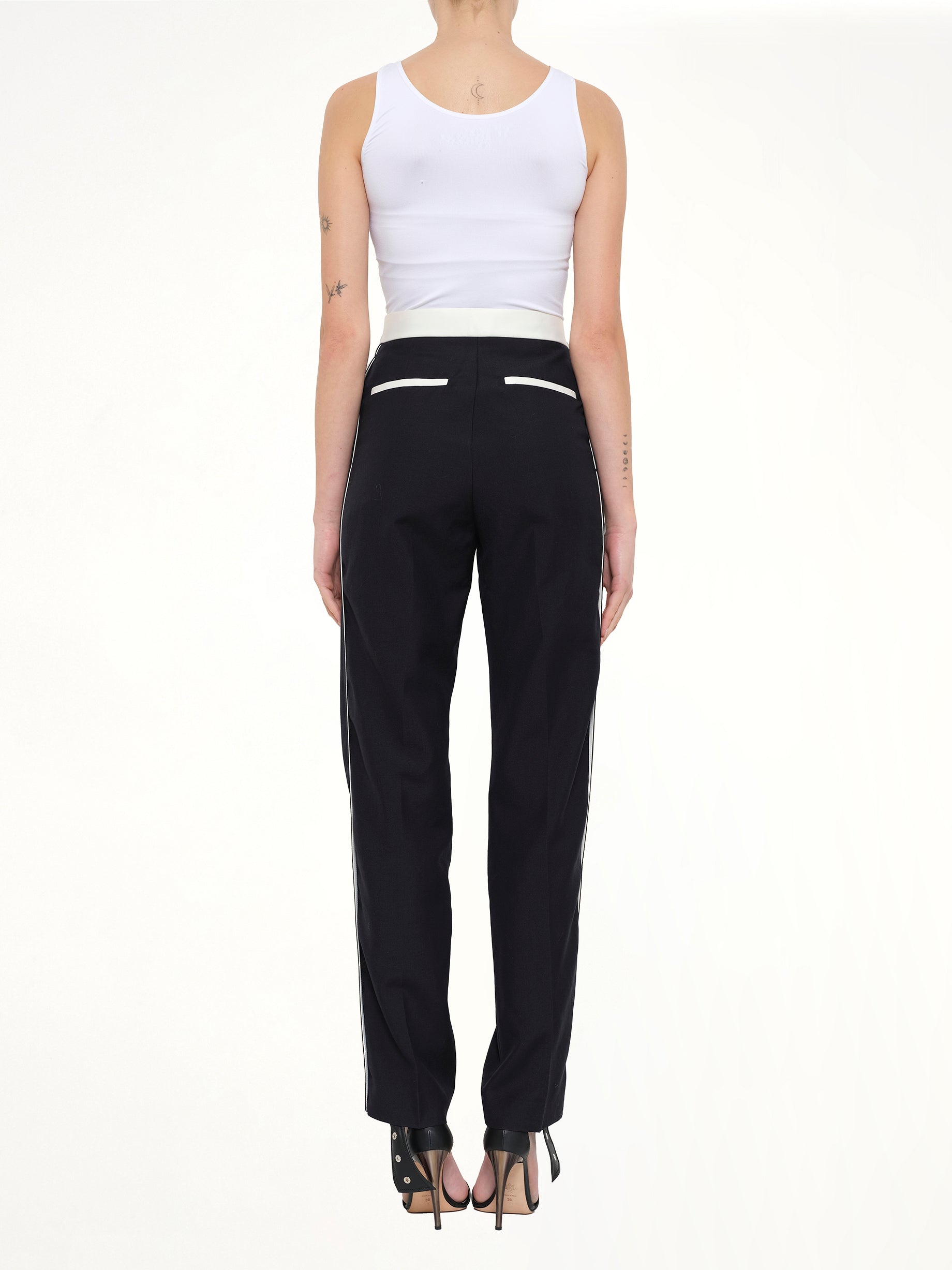 Tuxedo Trousers in Navy
