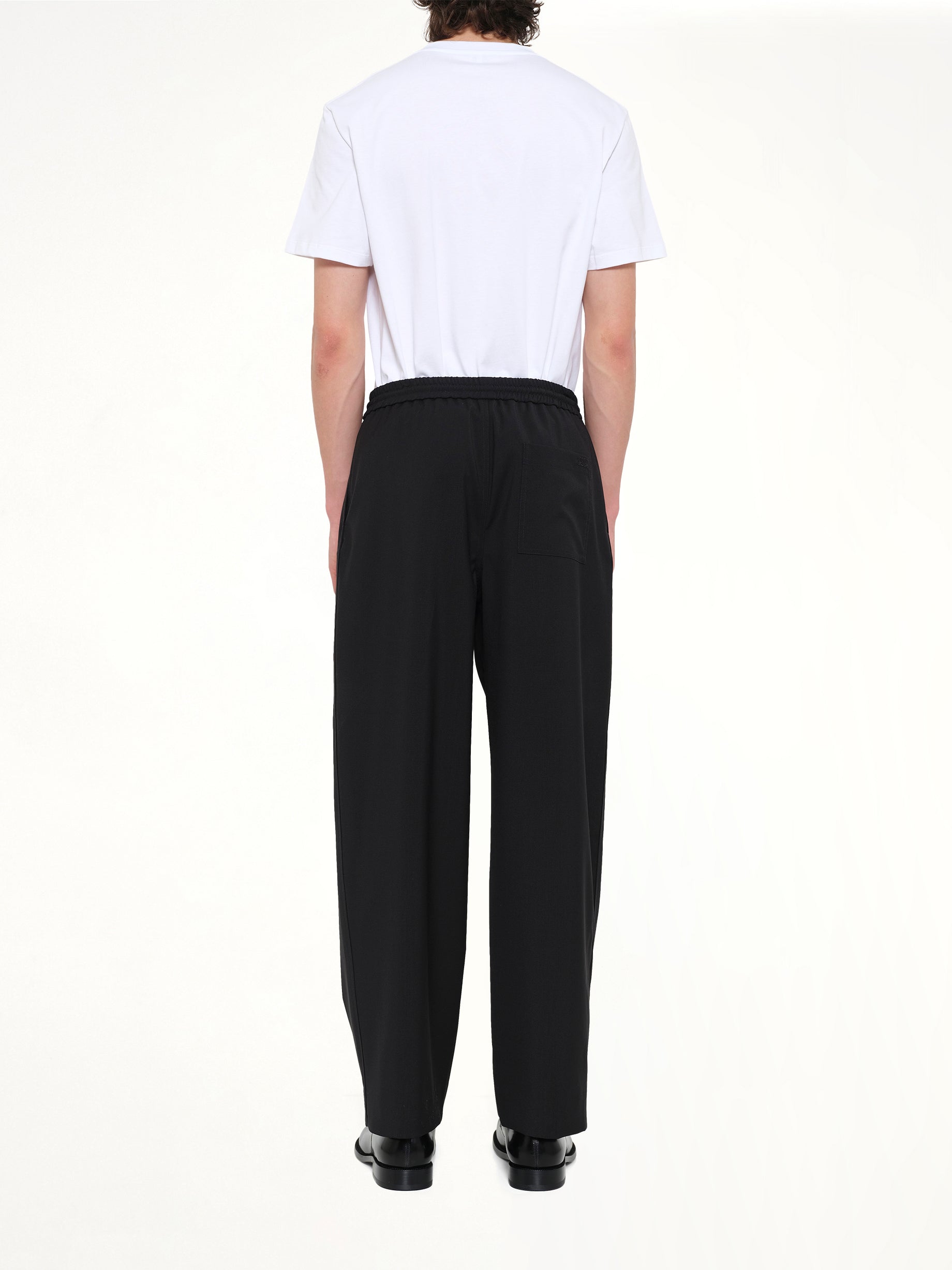 Drawstring Trousers AF in Black