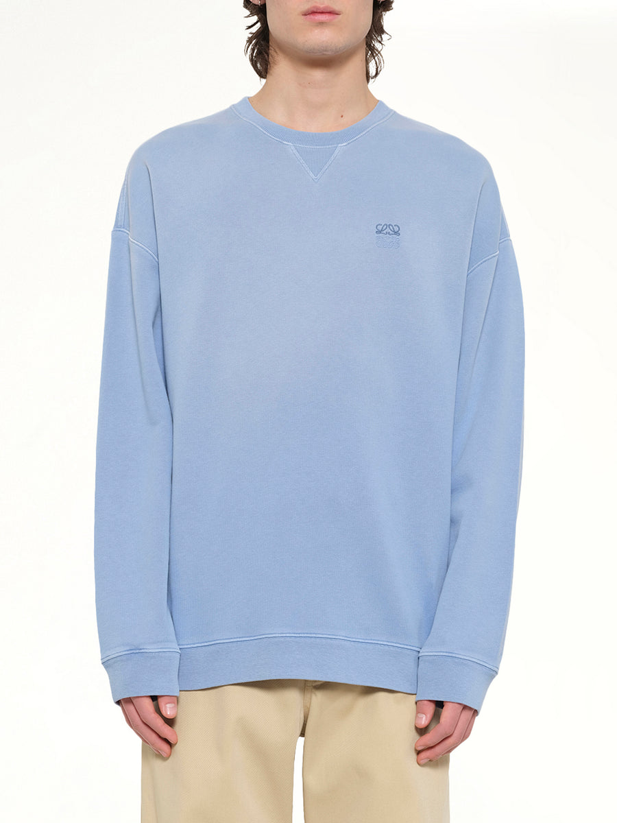 Faded Sweatshirt in Blue