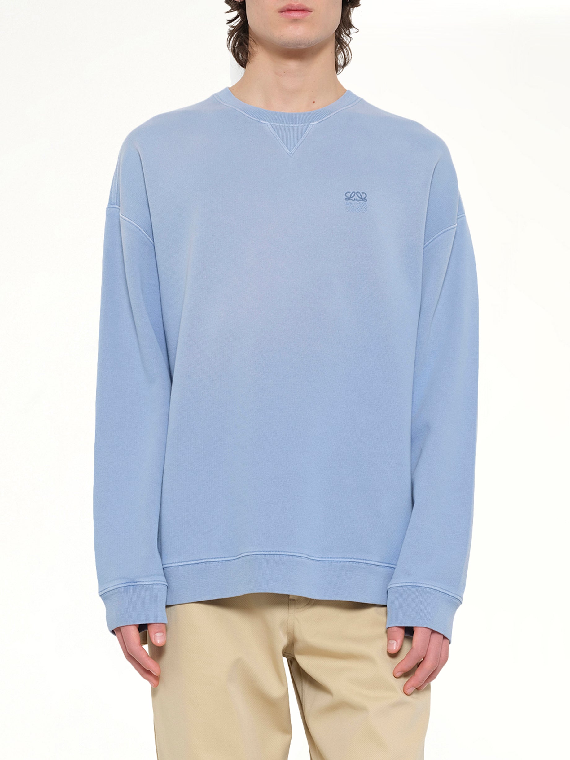 Faded Sweatshirt in Blue