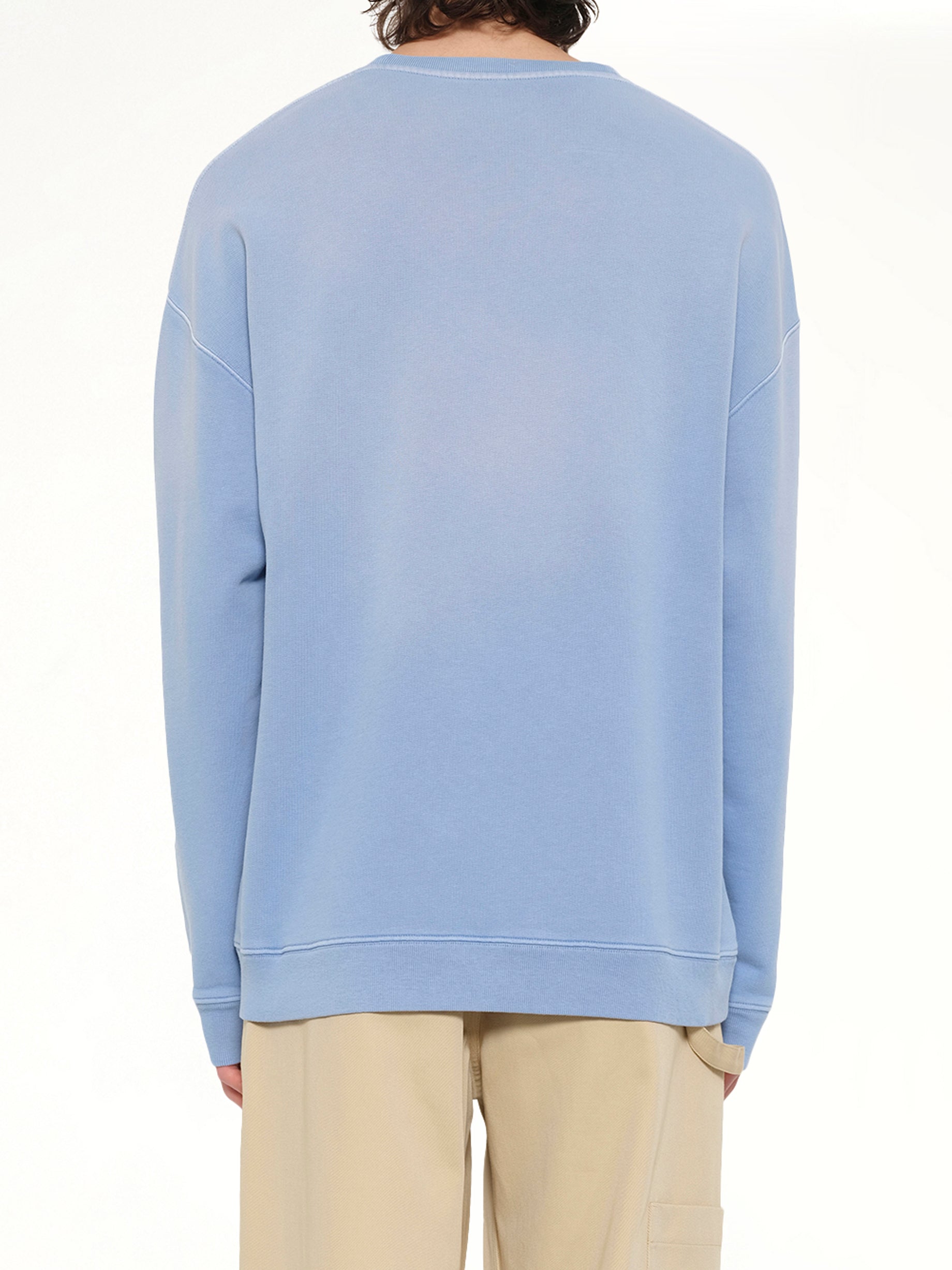 Faded Sweatshirt in Blue