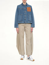 Workwear Jacket in Jeans Blue