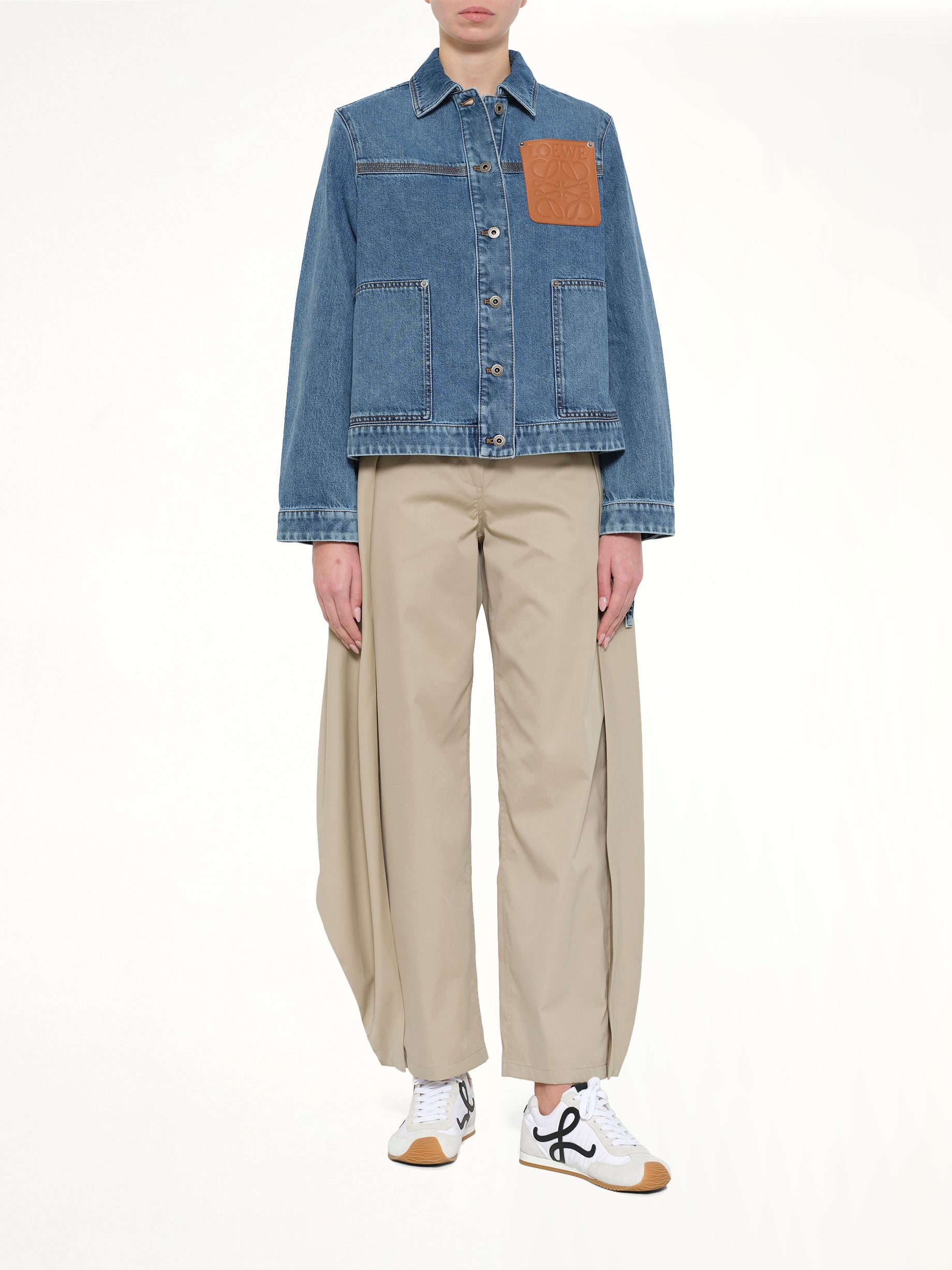 Workwear Jacket in Jeans Blue