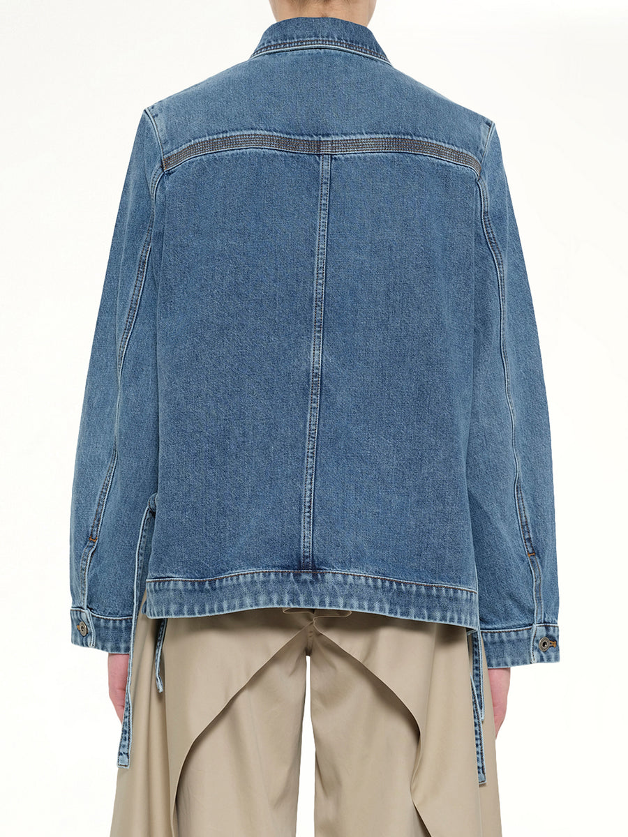 Workwear Jacket in Jeans Blue