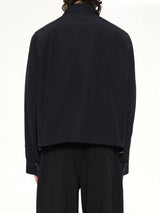 Zip-Up Jacket in Black