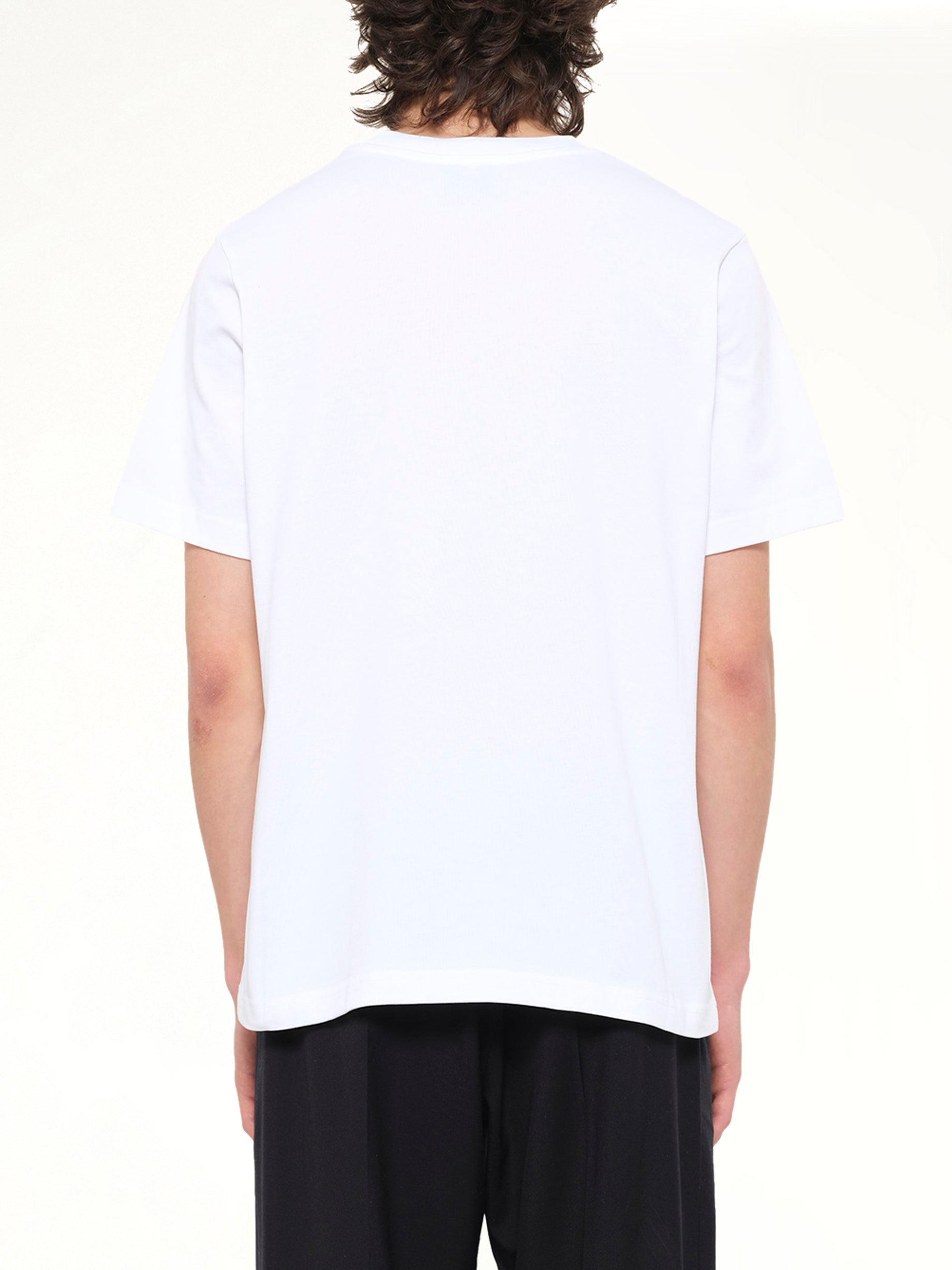 Casablanca Stacked Classic T-Shirt in White