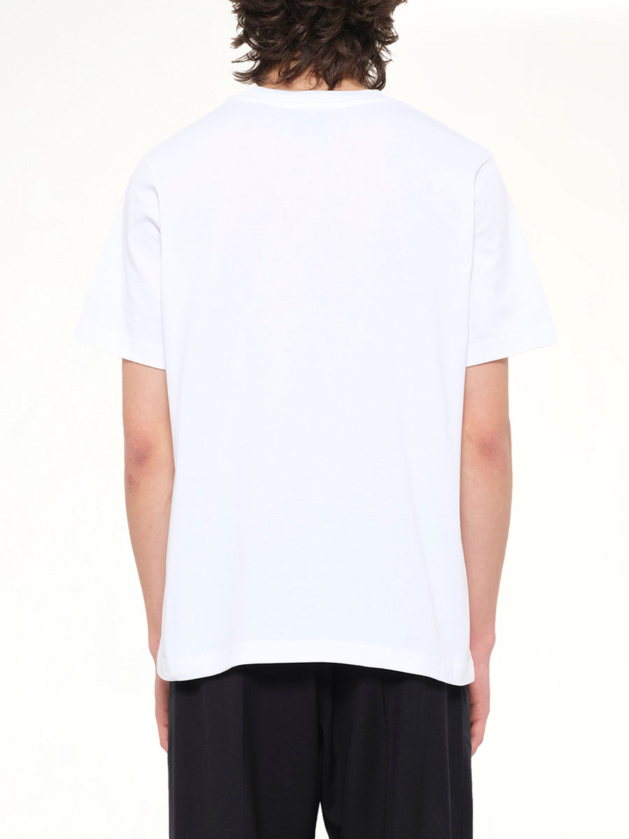 Casablanca Stacked Classic T-Shirt in White