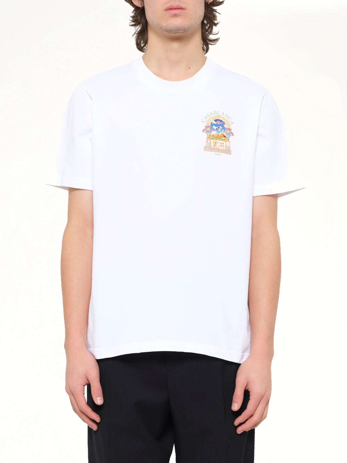 Egyptian Arch Classic T-Shirt in White