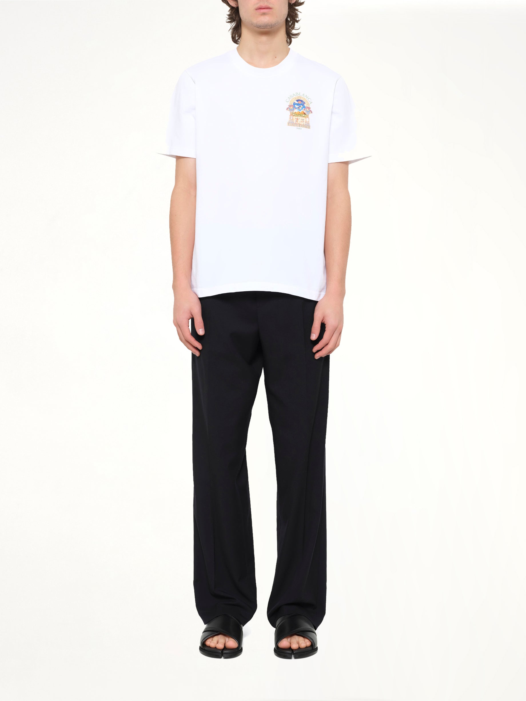 Egyptian Arch Classic T-Shirt in White