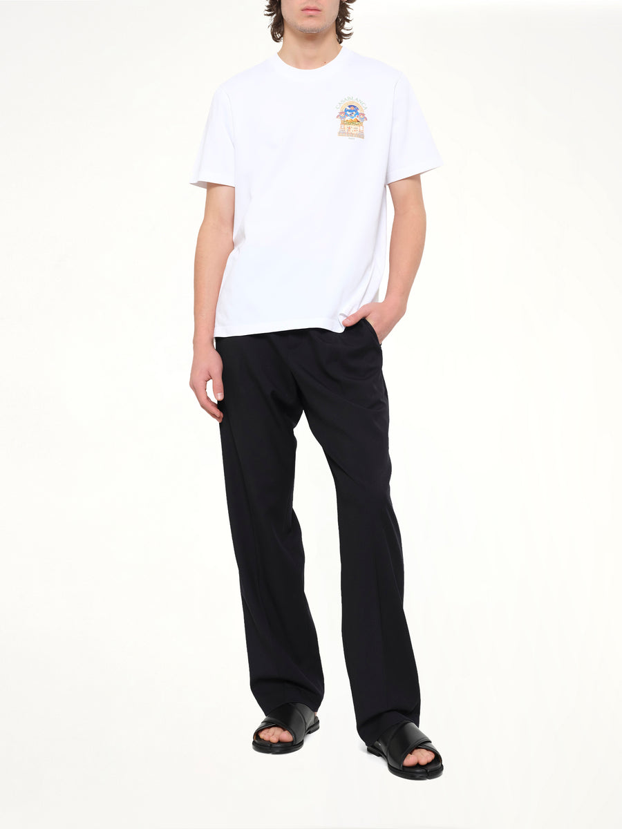 Egyptian Arch Classic T-Shirt in White