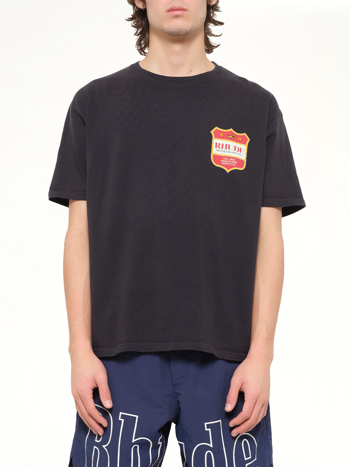 Filtaro Crest T-Shirt in Vintage Black