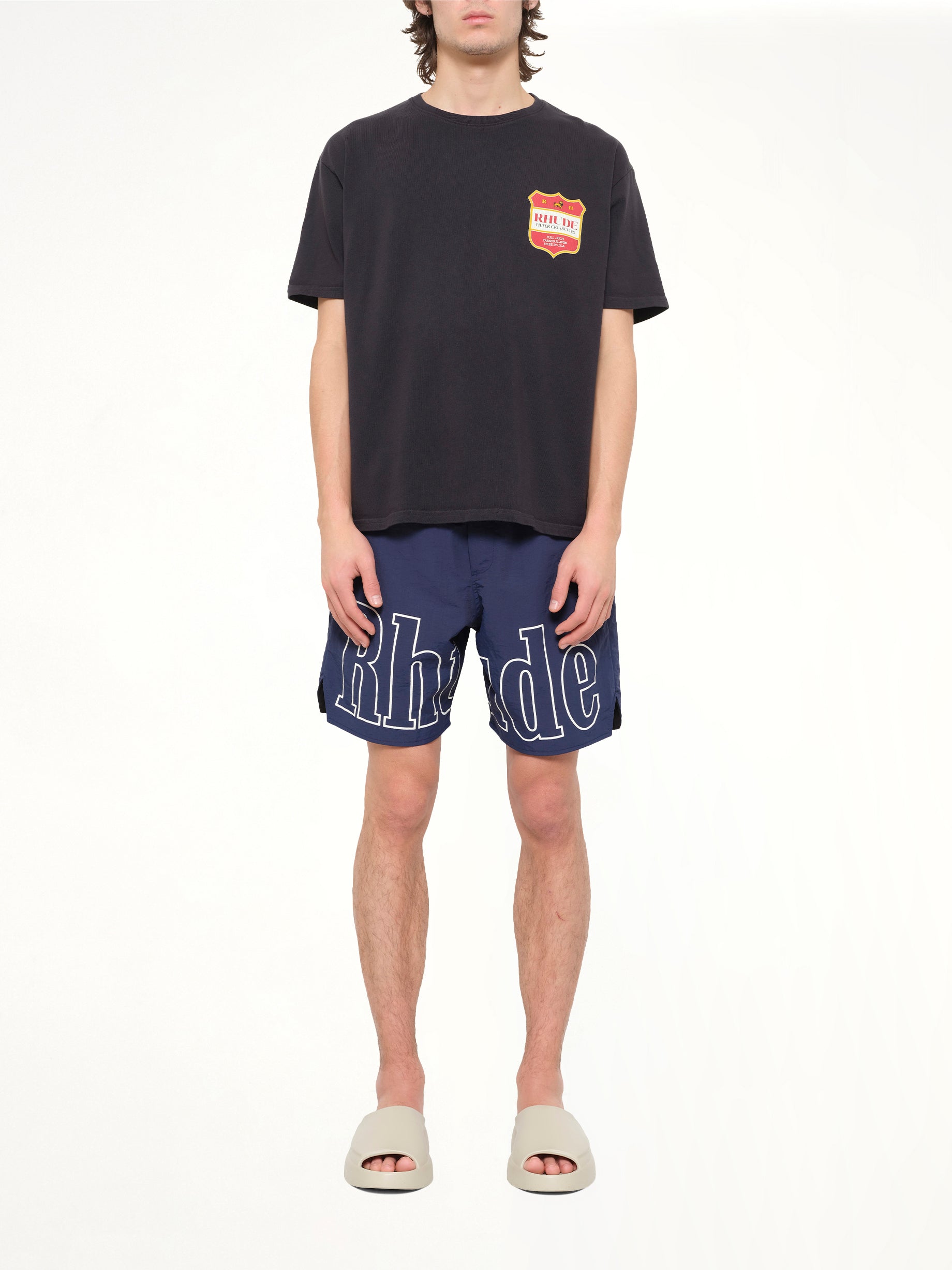 Filtaro Crest T-Shirt in Vintage Black