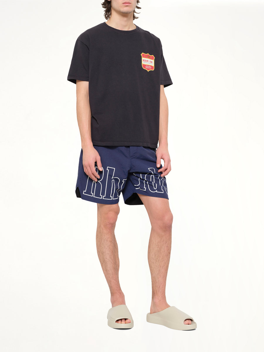 Filtaro Crest T-Shirt in Vintage Black