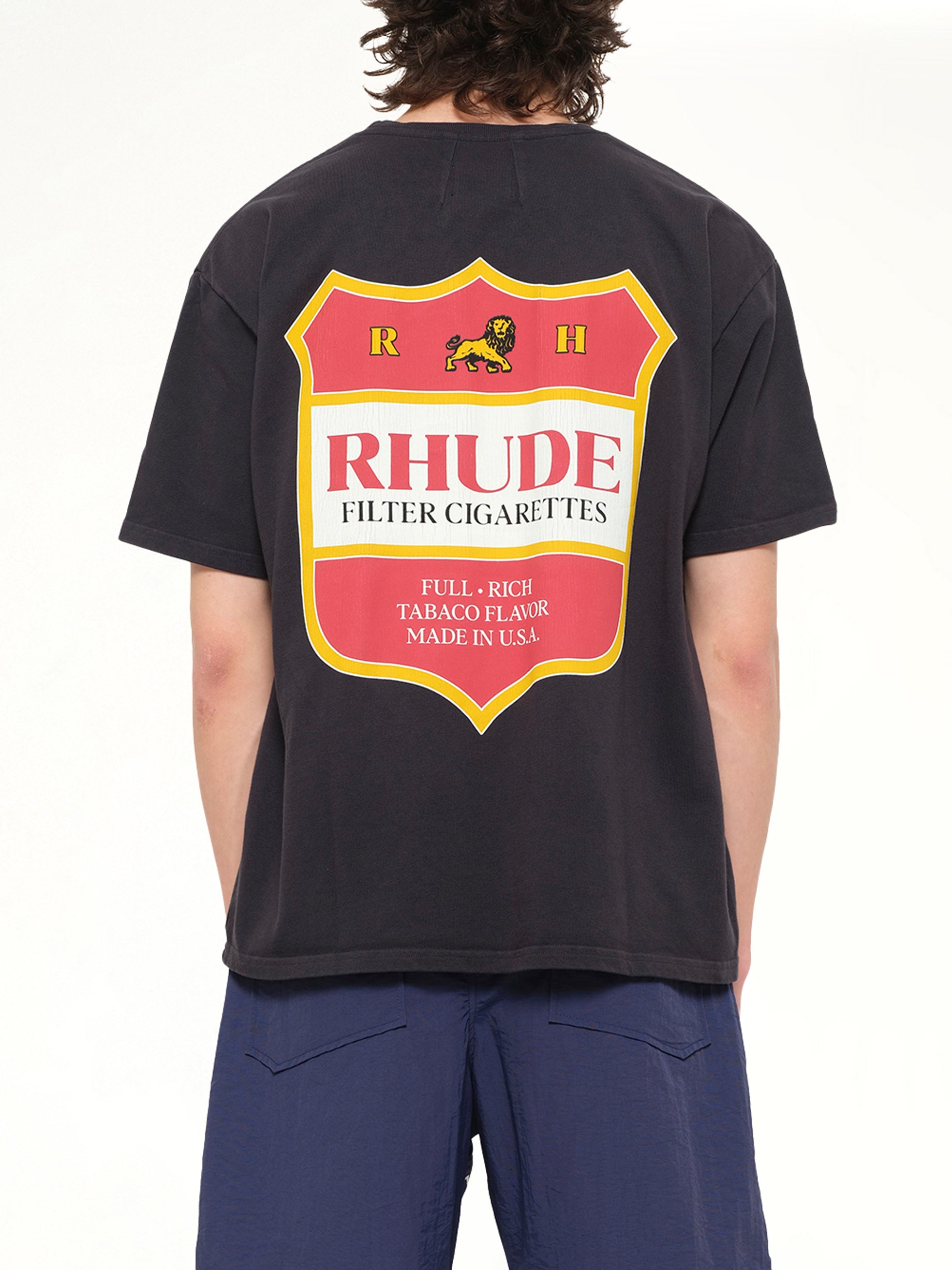 Filtaro Crest T-Shirt in Vintage Black