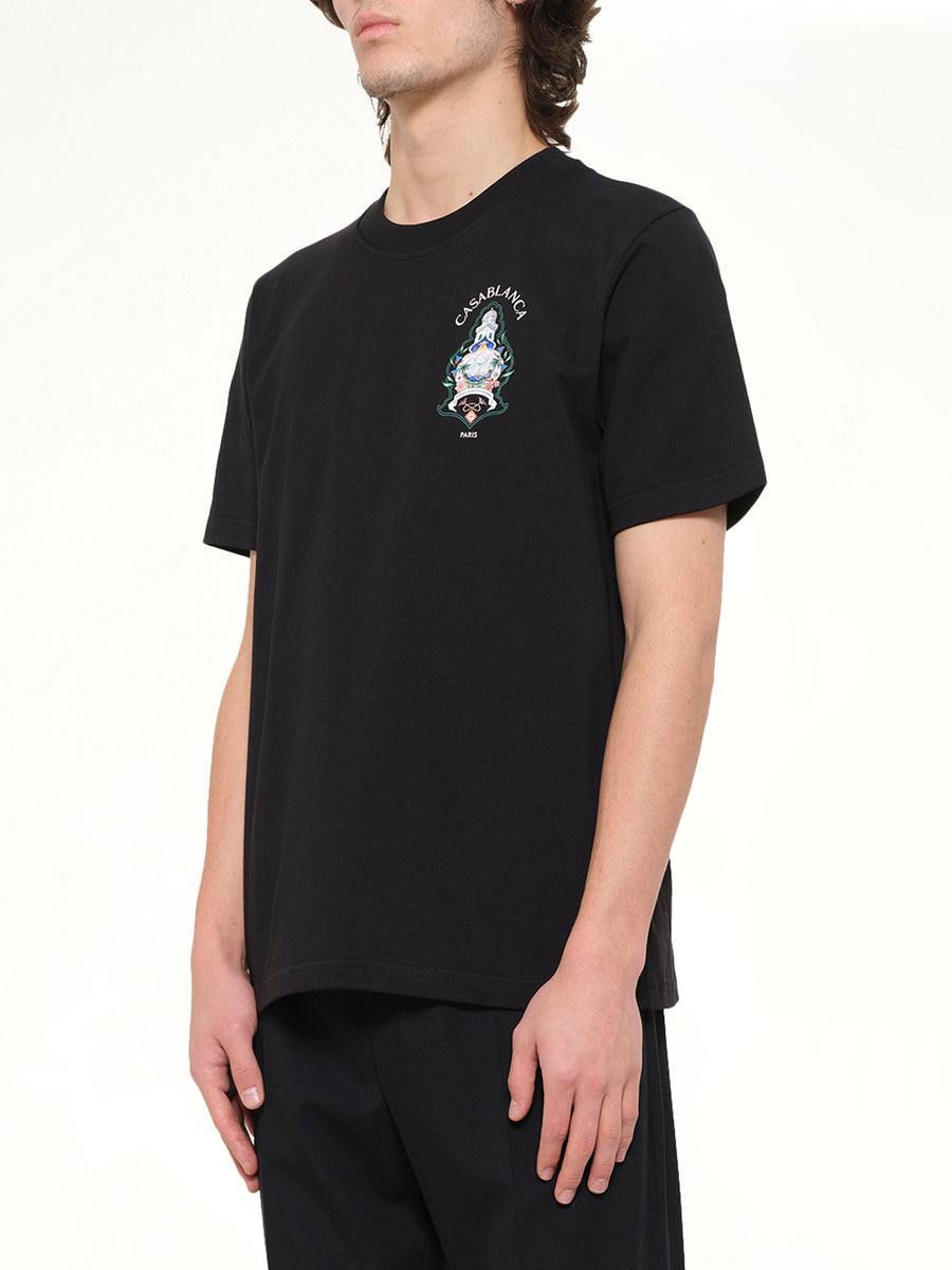 Hotel Emblem Classic T-Shirt in Black