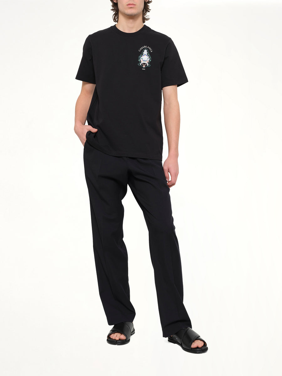 Hotel Emblem Classic T-Shirt in Black