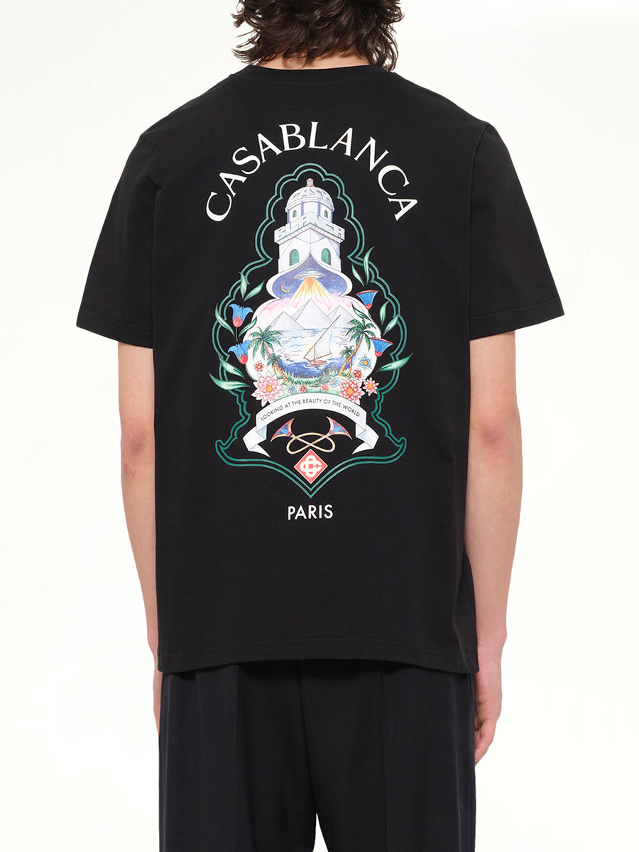 Hotel Emblem Classic T-Shirt in Black